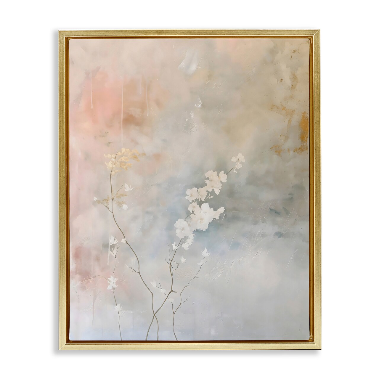 Stupell Industries Pastel Blossom Abstract Floral Floating Frame, design by Creative Studio